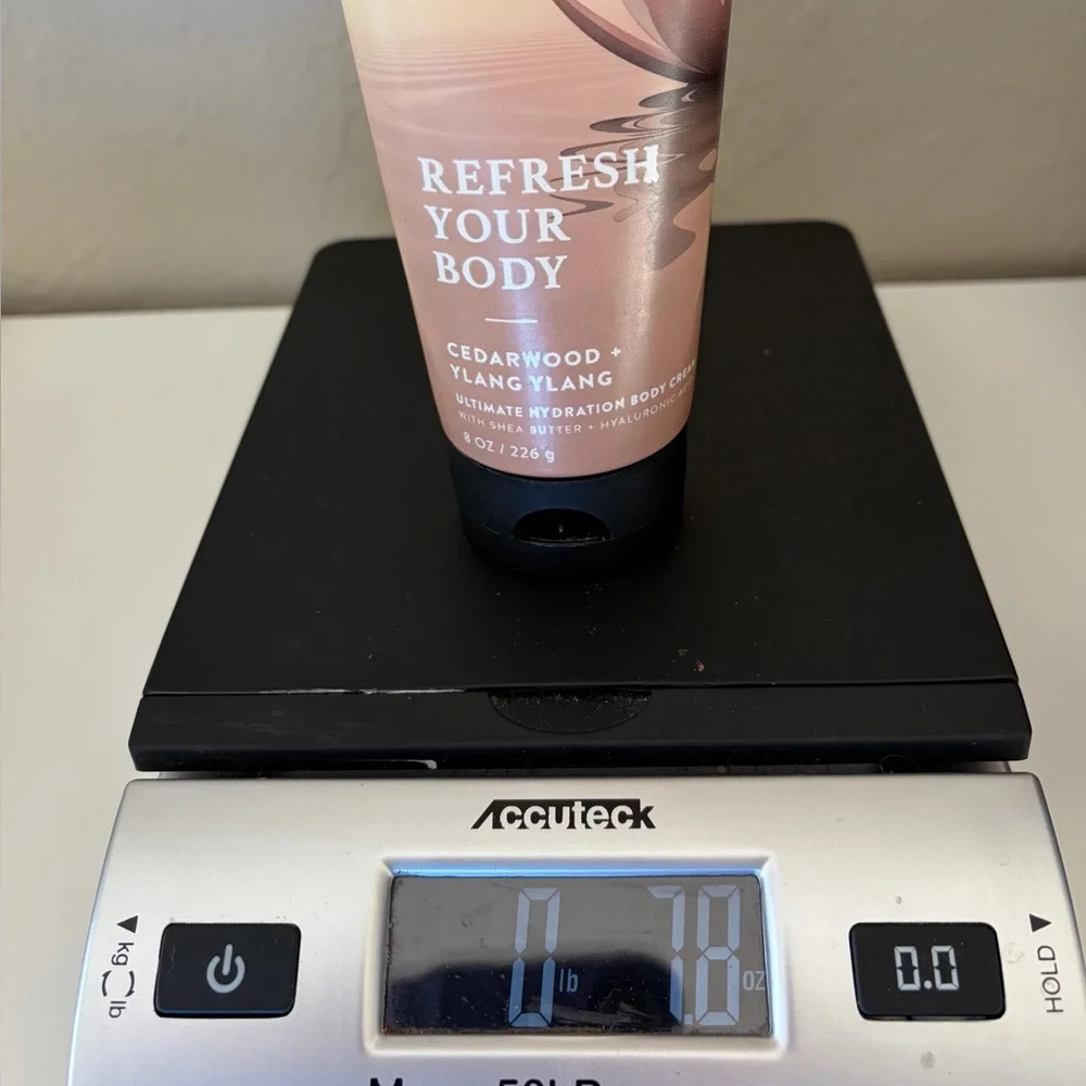 Bath & Body Works‎ AROMATHERAPY Refresh Your Body Cedarwood Ylang Body Cream